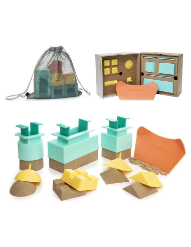 Set de Juguetes de Playa Sand Pal - 9 Piezas para Niños 3+