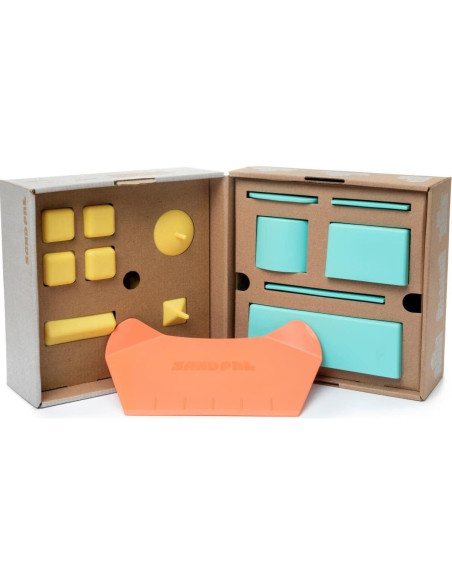 Set de Juguetes de Playa Sand Pal - 9 Piezas para Niños 3+ Set de Juguetes de Playa Sand Pal - 9 Piezas para Niños 3+