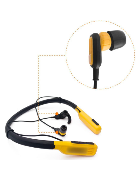 Puntas de Espuma de Memoria Klowcok para Auriculares DEWALT - 3 Pares S/M/L Puntas de Espuma de Memoria Klowcok para Auriculares DEWALT - 3 Pares S/M/L