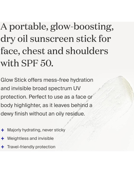 Barra Iluminadora Supergoop! SPF 50 - 19.84 g - Aceite Seco Barra Iluminadora Supergoop! SPF 50 - 19.84 g - Aceite Seco