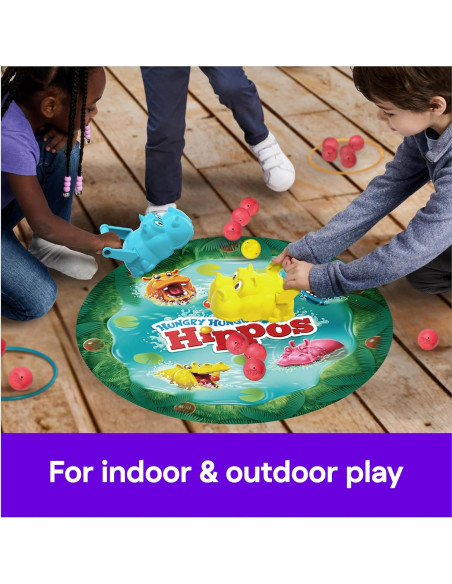 Juego Gigante Hippos Hambrientos Spin Master para 2-4 Jugadores Juego Gigante Hippos Hambrientos Spin Master para 2-4 Jugadores