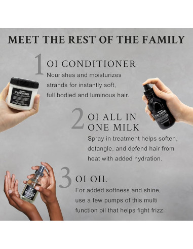 Acondicionador Davines OI 74.8g - Suavizante para Todo Tipo de Cabello