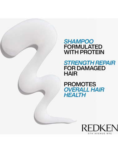 Champú Redken Extreme 300 ml - Fortalece y Repara Cabello Dañado
