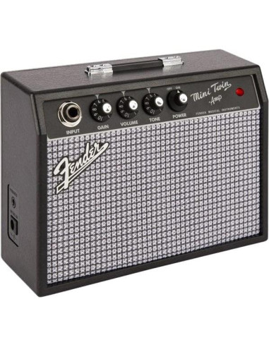 Amplificador de guitarra eléctrica Fender Mini 65 Twin-Amp, 1W
