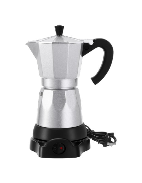 Cafetera Eléctrica Moka Lemosae 6 Tazas 300ml Aluminio Cafetera Eléctrica Moka Lemosae 6 Tazas 300ml Aluminio