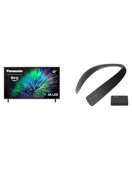 Televisor Inteligente 43" 4K UHD Panasonic Fire TV + Altavoz Inalámbrico Televisor Inteligente 43" 4K UHD Panasonic Fire TV + Altavoz Inalámbrico