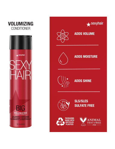 Acondicionador Voluminizador SexyHair Big 300 ml | Hidratante