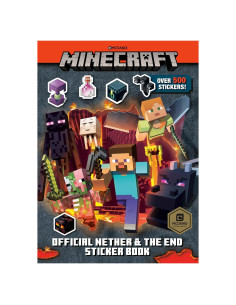 Minecraft Official the Nether and the End Sticker Book (Minecraft)