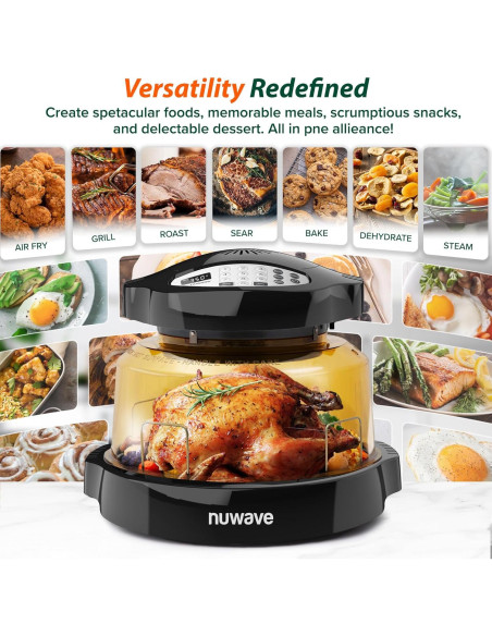 Horno de Infrarrojos Nuwave Pro Plus 2, Cocina Saludable 4.54 kg Horno de Infrarrojos Nuwave Pro Plus 2, Cocina Saludable 4.54 kg