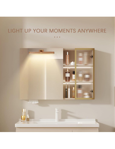 Luz de Pared LED Dimmable HBGFHG Magnética 360 Recargable