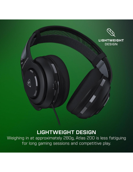 Auricular para Juegos Turtle Beach Atlas 200 - Conexión 3.5mm Auricular para Juegos Turtle Beach Atlas 200 - Conexión 3.5mm