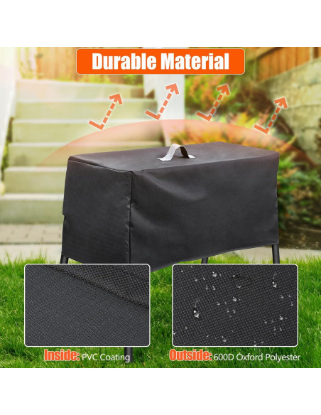 Cubierta y Bolsa de Transporte QuliMetal para Estufa Camp Chef 2 Quemadores Cubierta y Bolsa de Transporte QuliMetal para Estufa Camp Chef 2 Quemadores