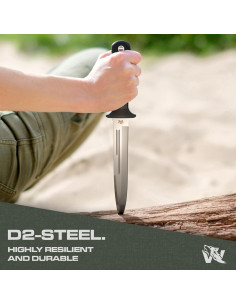 Cuchillo de Caza Odenwolf W-Catcher 22.86 cm Doble Filo 2