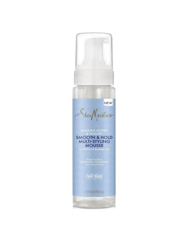 Mousse Multi-estilo Suave SheaMoisture Miel de Manuka 221 ml
