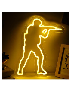 Luz de Neón LED Counter Strike WonderfulLife 31x39cm