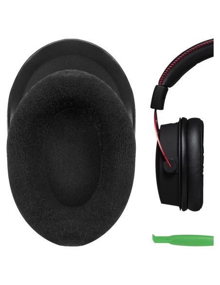 Almohadillas de Reemplazo Geekria Velour para HyperX Cloud Almohadillas de Reemplazo Geekria Velour para HyperX Cloud