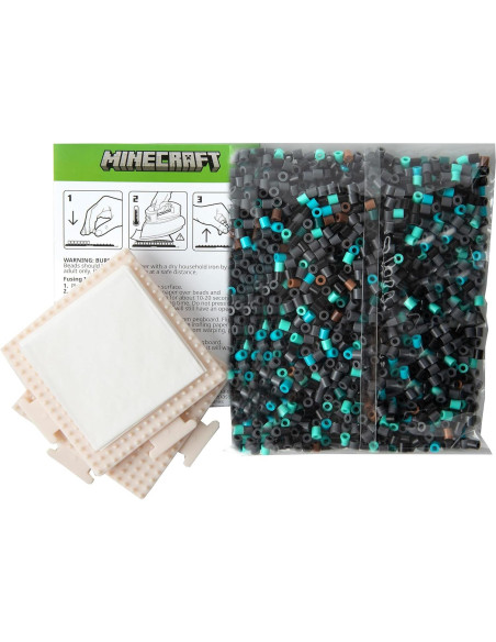 Kit de Perlas Fusionadas 3D Perler Minecraft 2000 Piezas Kit de Perlas Fusionadas 3D Perler Minecraft 2000 Piezas
