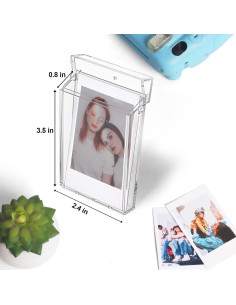 Estuche de Almacenamiento Rieibi para Fotos Fujifilm Instax 3" 2