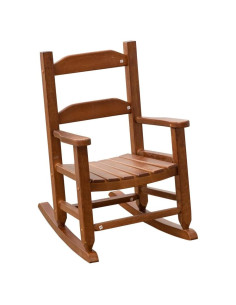 Silla Mecedora Infantil BplusZ de Madera para Niños 3-6 Años
