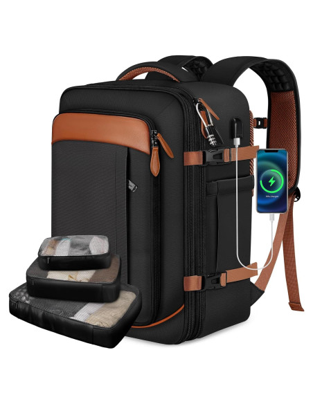 Mochila de Viaje Vancropak 40L Unisex Expandible Antirrobo Mochila de Viaje Vancropak 40L Unisex Expandible Antirrobo