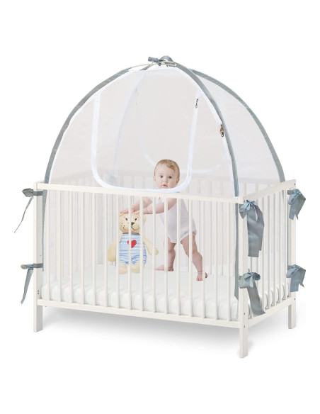 Red de Seguridad para Cuna Baby & Beyond - Malla Transparente 132x71 cm Red de Seguridad para Cuna Baby & Beyond - Malla Transparente 132x71 cm