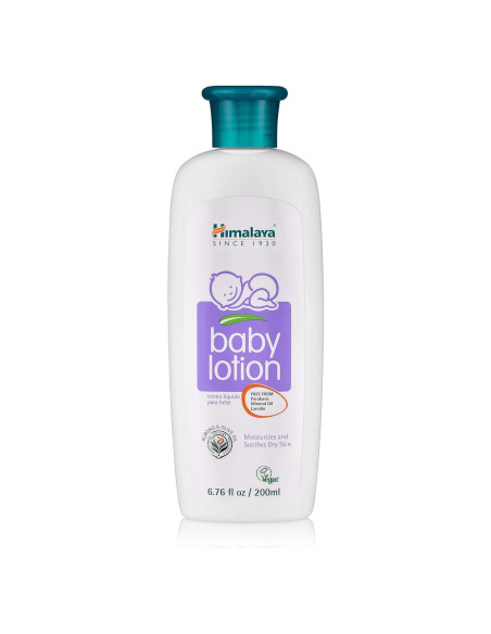 Loción para Bebés Himalaya 200 ml con Aceite de Oliva y Almendra Loción para Bebés Himalaya 200 ml con Aceite de Oliva y Almendra