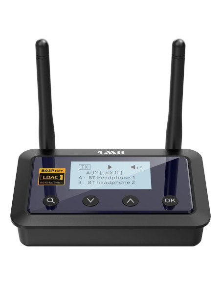 Transmisor Receptor Bluetooth 1Mii B03Pro+ LDAC 5.3 Transmisor Receptor Bluetooth 1Mii B03Pro+ LDAC 5.3