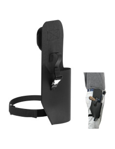 Funda de Blaster Easecos de Cuero PU Ajustable para Pierna