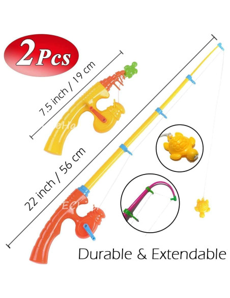 Juguete de Pesca Magnético CozyBomB - 2 Varas para Niños Juguete de Pesca Magnético CozyBomB - 2 Varas para Niños
