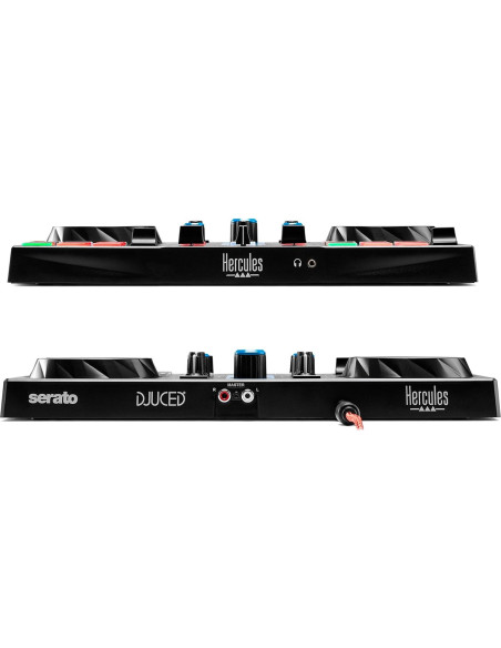 Controlador DJ Hercules DJControl Inpulse 200 MK2 Azul 2 Canales Controlador DJ Hercules DJControl Inpulse 200 MK2 Azul 2 Canales