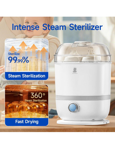 Esterilizador y Secador de Biberones Snow Bear 6 en 1 2.49 kg