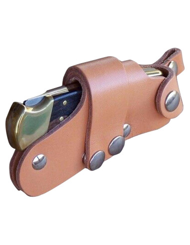 Funda de Cuchillo de Cuero Genérico para Buck 110 - Dibujo Rápido