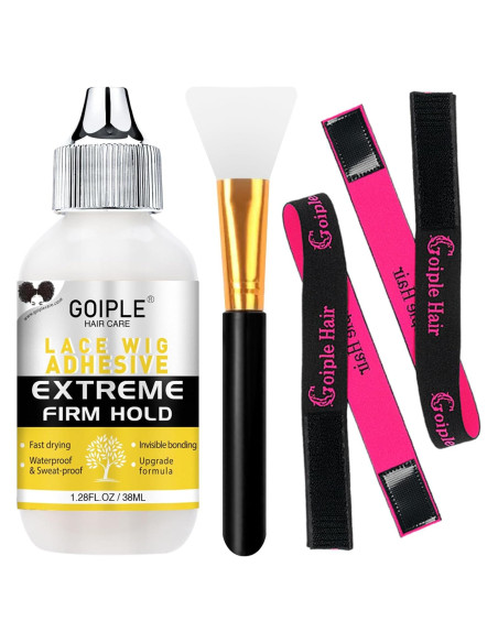 Pegamento para Pelucas de Encaje Frontal Goiple - 4PCS Pegamento para Pelucas de Encaje Frontal Goiple - 4PCS