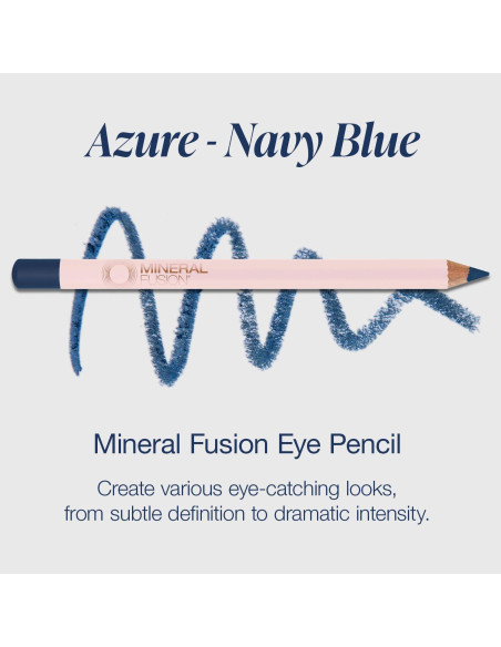 Lápiz de Ojos Mineral Fusion Azure - Delineador Suave y Hipoalergénico Lápiz de Ojos Mineral Fusion Azure - Delineador Suave y Hipoalergénico