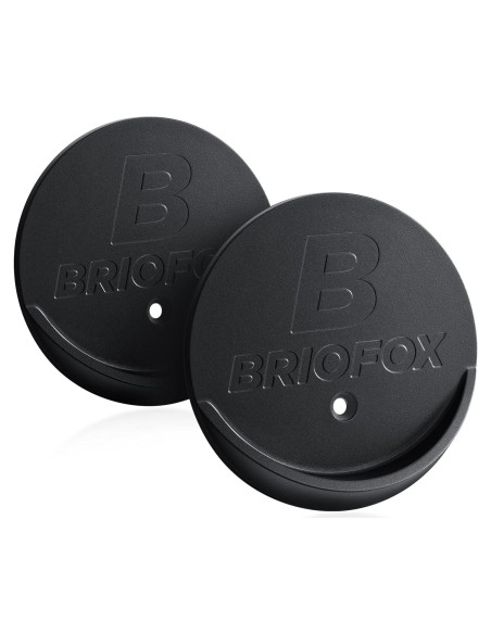 Soporte para Barra de Cortina de Ducha BRIOFOX Negro 27.2 kg Soporte para Barra de Cortina de Ducha BRIOFOX Negro 27.2 kg