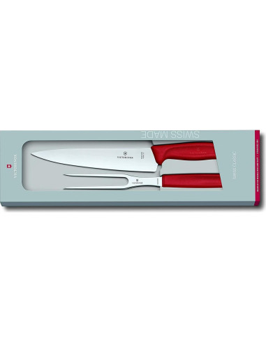 Set de Cuchillo y Tenedor Victorinox 6.7131.2G Rojo 2 Piezas