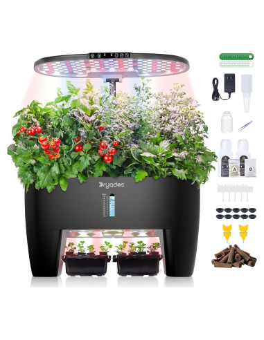 Kit de Cultivo Hidropónico DRYADES 16 Cápsulas 7L LED 24W
