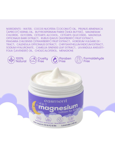 Loción de Magnesio Easment 118 ml para Sueño y Calma Niños