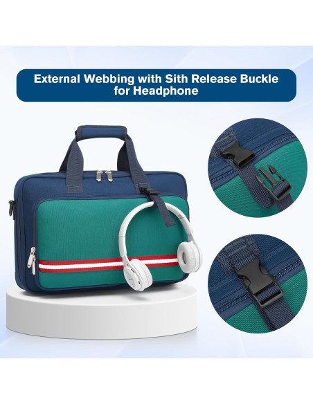 Bolsa Acolchada para Controlador DJ Deknuosport Azul 39.9x25.9cm Bolsa Acolchada para Controlador DJ Deknuosport Azul 39.9x25.9cm