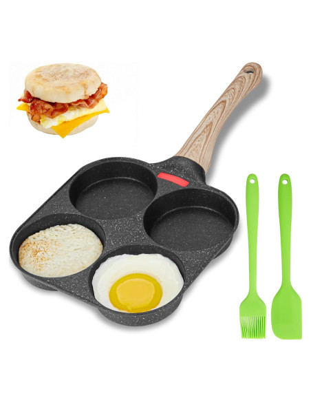 Sartén Antiadherente MyLifeUNIT para Freír Huevos 4 Tazas Sartén Antiadherente MyLifeUNIT para Freír Huevos 4 Tazas