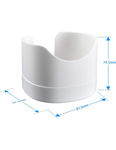 Soporte de Pared para Router WiFi Deco S4, S7, M4, P9, W2400 - 2 Paquete