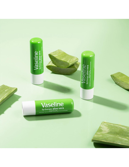 Bálsamo Labial Vaseline 4-Pack Original y Aloe Vera 4.8g Bálsamo Labial Vaseline 4-Pack Original y Aloe Vera 4.8g