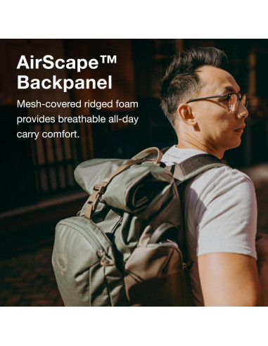 Mochila Roll Top Osprey Commuter 30L Púrpura Euforia