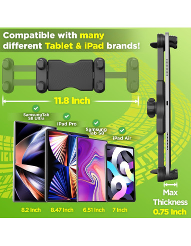 Soporte de Tableta para Camión Truckules 42.4 cm Antideslizante