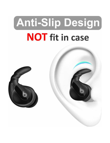 Ganchos Antideslizantes para Orejas IiEXCEL para Beats Studio Buds - 4 Pares