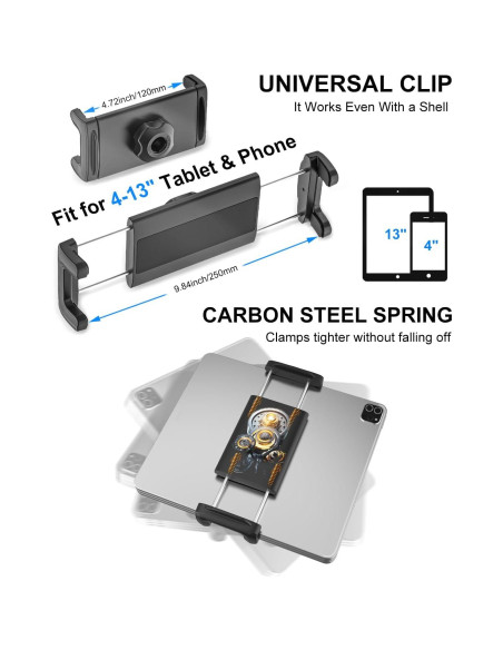Soporte de Tableta para Pilotos Kolasels ProAviator 4-13" Soporte de Tableta para Pilotos Kolasels ProAviator 4-13"