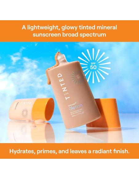 Protector Solar Mineral Live Tinted Hueguard SPF 50 14g Protector Solar Mineral Live Tinted Hueguard SPF 50 14g