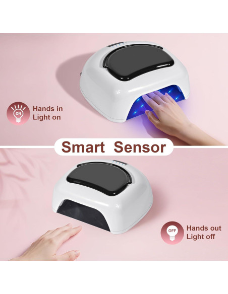 Lámpara de Uñas UV LED 96W Ludysic Inalámbrica Portátil Lámpara de Uñas UV LED 96W Ludysic Inalámbrica Portátil