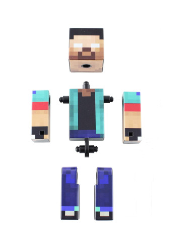 Figura de Acción Herobrine 10.16 cm EnderToys Articulada