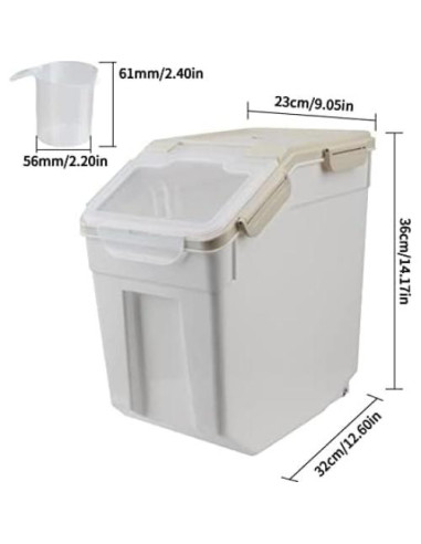 Contenedor de Almacenamiento Hermético MC MEICHUANG 11.34 kg